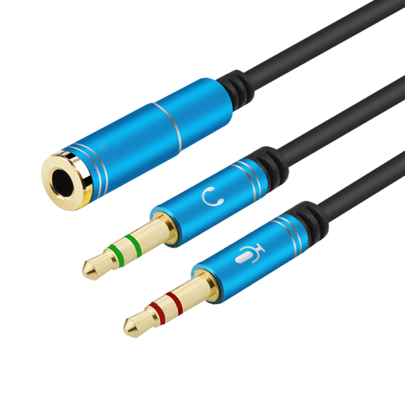 Laptop headset with two - in - one adapter