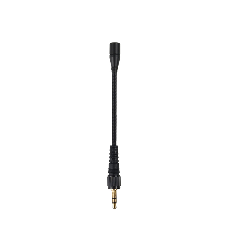 Straight-inserted hose gooseneck